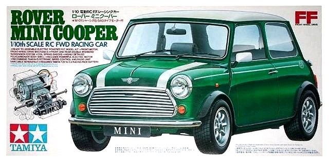 Rover Mini Cooper. Tamiya Rover Mini Cooper